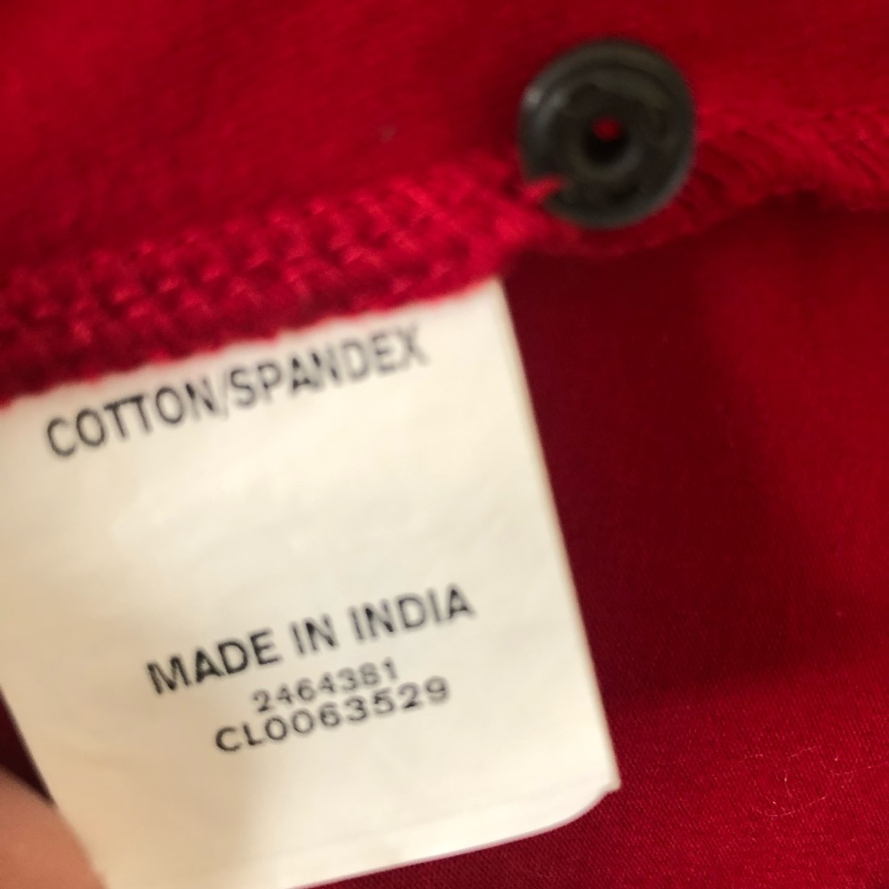 eShakti red sleeveless fitted dress 14 - Picture 5 of 6
